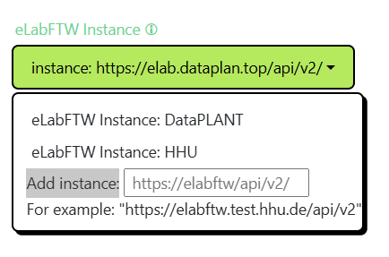 instance image